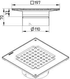 Line Drawing - Upper part-No membrane-197
