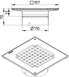 Line Drawing - Upper part-No membrane-197