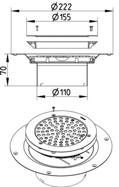 Line Drawing - Upper part-Vinyl-155