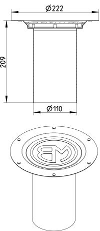 Line Drawing - Upper part-Vinyl-155