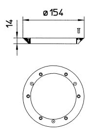 Line Drawing - Spare parts-drain
