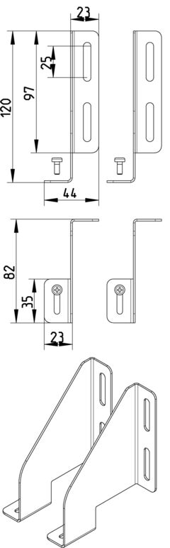 Line Drawing - Spare parts-installation