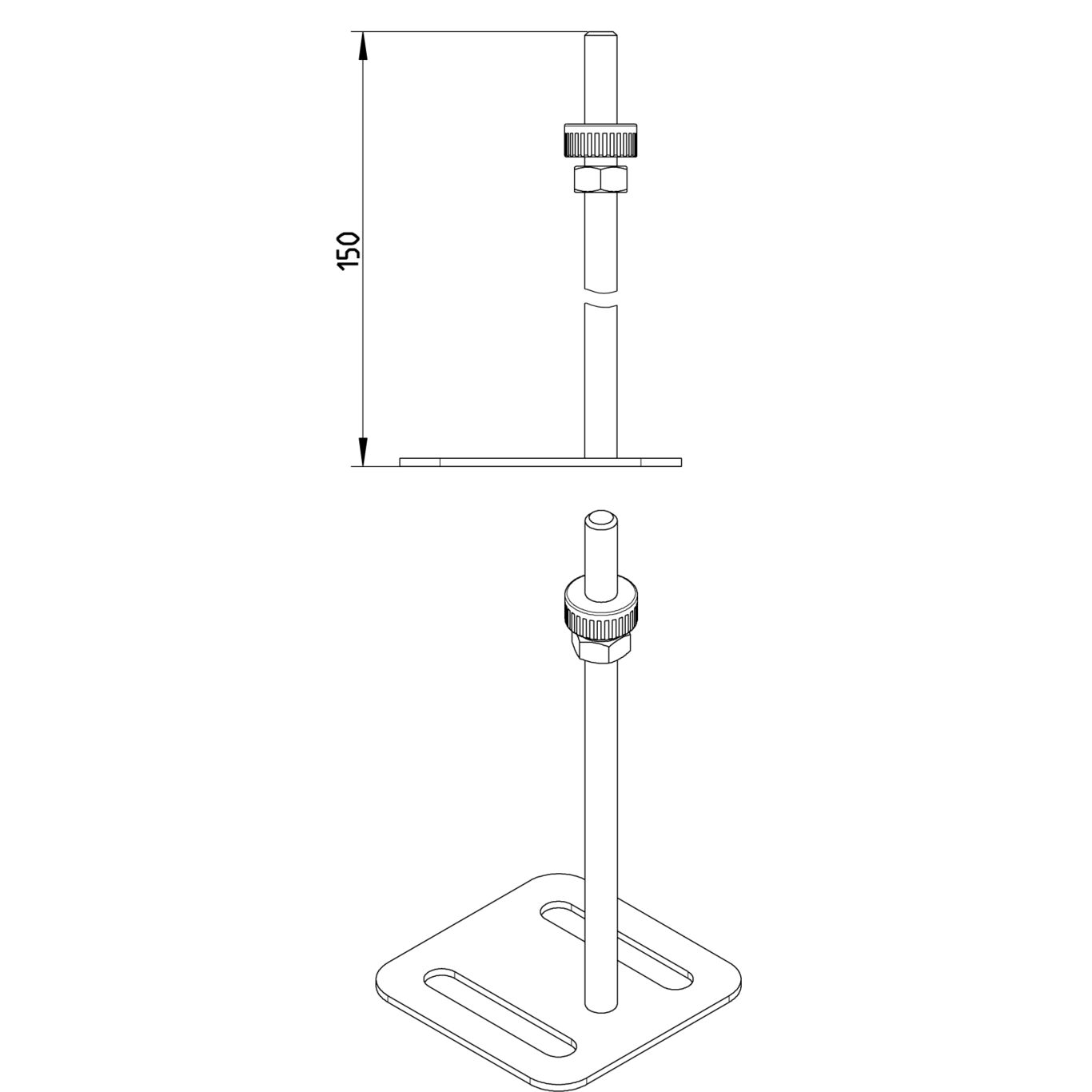 Line Drawing - Tools-installation-drain