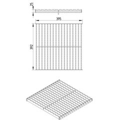 Line Drawing - Grating-Kitchen Channel-400
