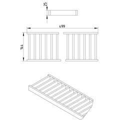 Line Drawing - Grating-Channel-150