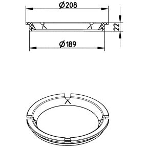 Line Drawing - Spare parts-lower part