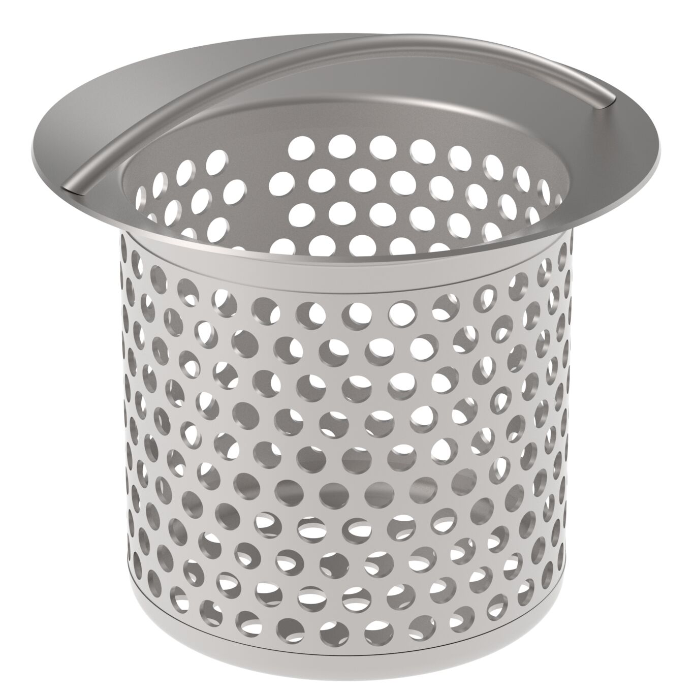 FSQ Floor Sink Basket Drain Strainer - Stainless Steel for