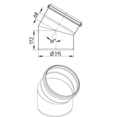 Line Drawing - Bend-30