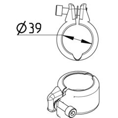 Line Drawing - Joint clamp