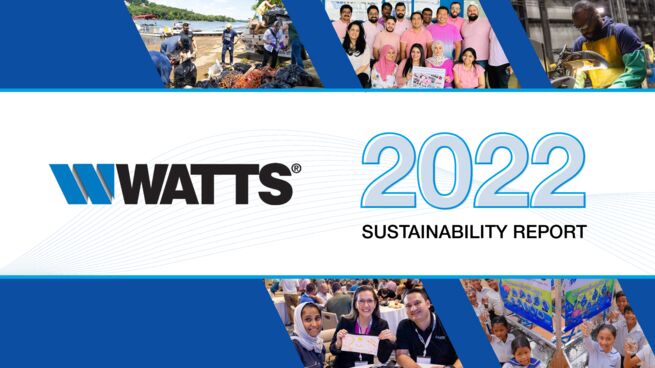 Watts 2022 Sustainability Report
