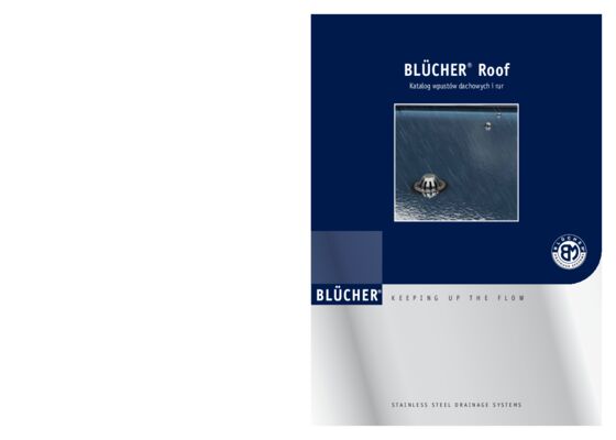 ROOF Katalog wpustów dachowych Blucher