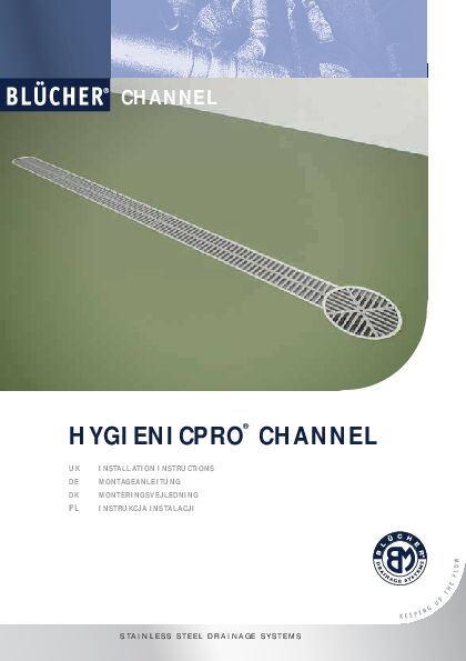 Hygienic-Pro Channels