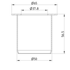 Line drawing of an other product from the series Flow Control Unit.